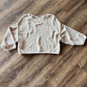 Free People Bardot Sweater in Sand Dollar Size XS